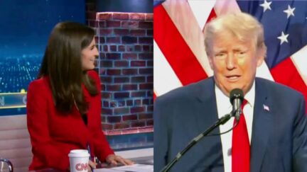 CNN Anchor Kaitlan Collins Laughs Out Loud At Trump Claim Pundits Say His Charges Are 'Nothing'