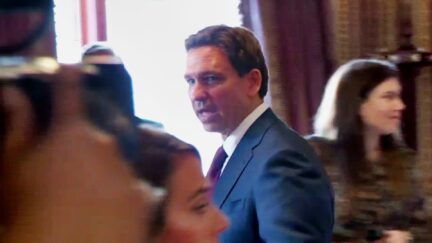 DeSantis Has Two Words For Reporter Who Straight-Up Confronts Him On Polling 'Substantially Behind' Trump