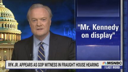 Lawrence O’Donnell Takes RFK Jr. to the Woodshed, Accuses Would-Be Candidate of Having ‘Drug Addiction’ to ‘Attention’ (mediaite.com)