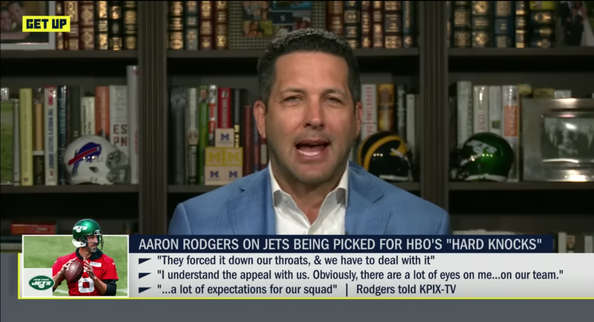 NFL Insider Adam Schefter Calls Out Impostor for Fake Report About Jeffrey Epstein and the Owner of the Carolina Panthers