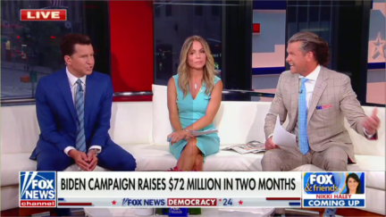 'There Will Be a Coronation!' Fox's Will Cain Complains About Biden's $72 Million Haul — Hegseth Downplays