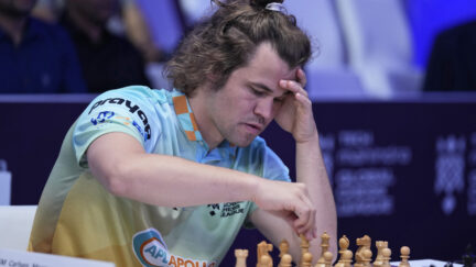 Norwegian chess player Magnus Carlsen