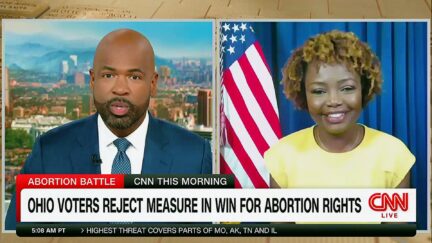 Biden Spox Jean-Pierre Celebrates Ohio Vote Affecting Abortion Rights In CNN Hit- 'Literally Rejected' Republican Idea