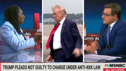 Chris Hayes And Sherilynn Ifill Torch Trump's 'Intensely Racist Conspiracy' — That's Being Charged Under Klan Law