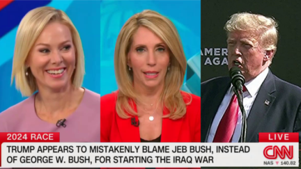 'Can He Really Not Keep Track' CNN Hosts Roast Trump Over Jeb Bush Gaffe