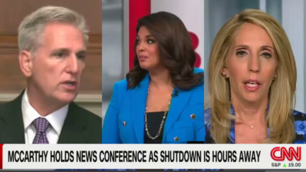 'Definite Fact Checks Need To Be Made There!' CNN Anchor Stunned By McCarthy 'Hard Turn' From Feinstein Tribute To Shutdown Rant