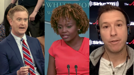 Peter Doocy Karine Jean-Pierre Steve Krakauer