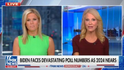 Martha MacCallum and Kellyanne Conway