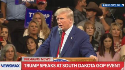 Donald Trump in South Dakota