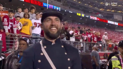 Andrew Luck appears on Thursday Night Football as 