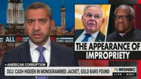 Mehdi Hasan and Bob Menendez