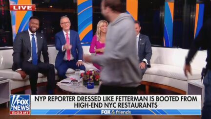 Fox & Friends Has Guest Dressed in Hoodie and Shorts Forcibly Removed from the Curvy Couch