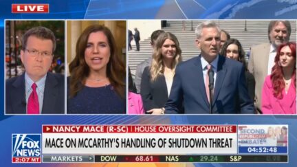 Neil Cavuto and Nancy Mace