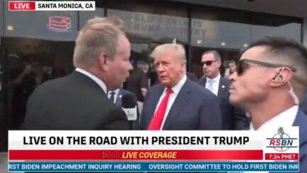 Brian Glenn and Donald Trump