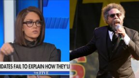 Jessica Tarlov and Cornel West