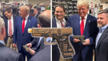 Trump buys a glock
