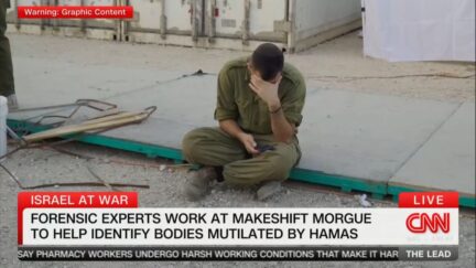 CNN Image of Israeli Soldier