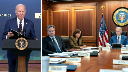 Biden Ends Speech Abruptly To Go To Situation Room