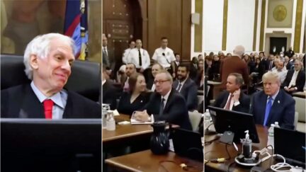 Hot Mic On Trump Fraud Trial Raw Video Caught Guffaw From Courtroom When Judge Did Double-Take At Camera