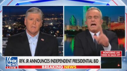 Robert F. Kennedy Jr. argues with Hannity