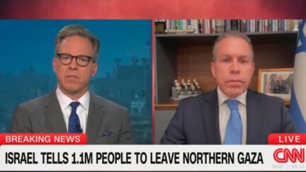 Jake Tapper and Israeli ambassador