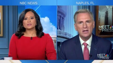 Kevin McCarthy Dodges Hard When Kristen Welker Asks if He's a 'MAGA Republican'