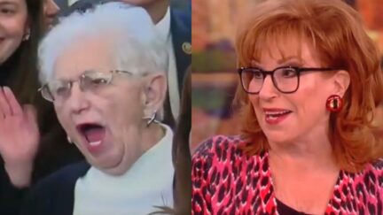 Virginia Foxx and Joy Behar