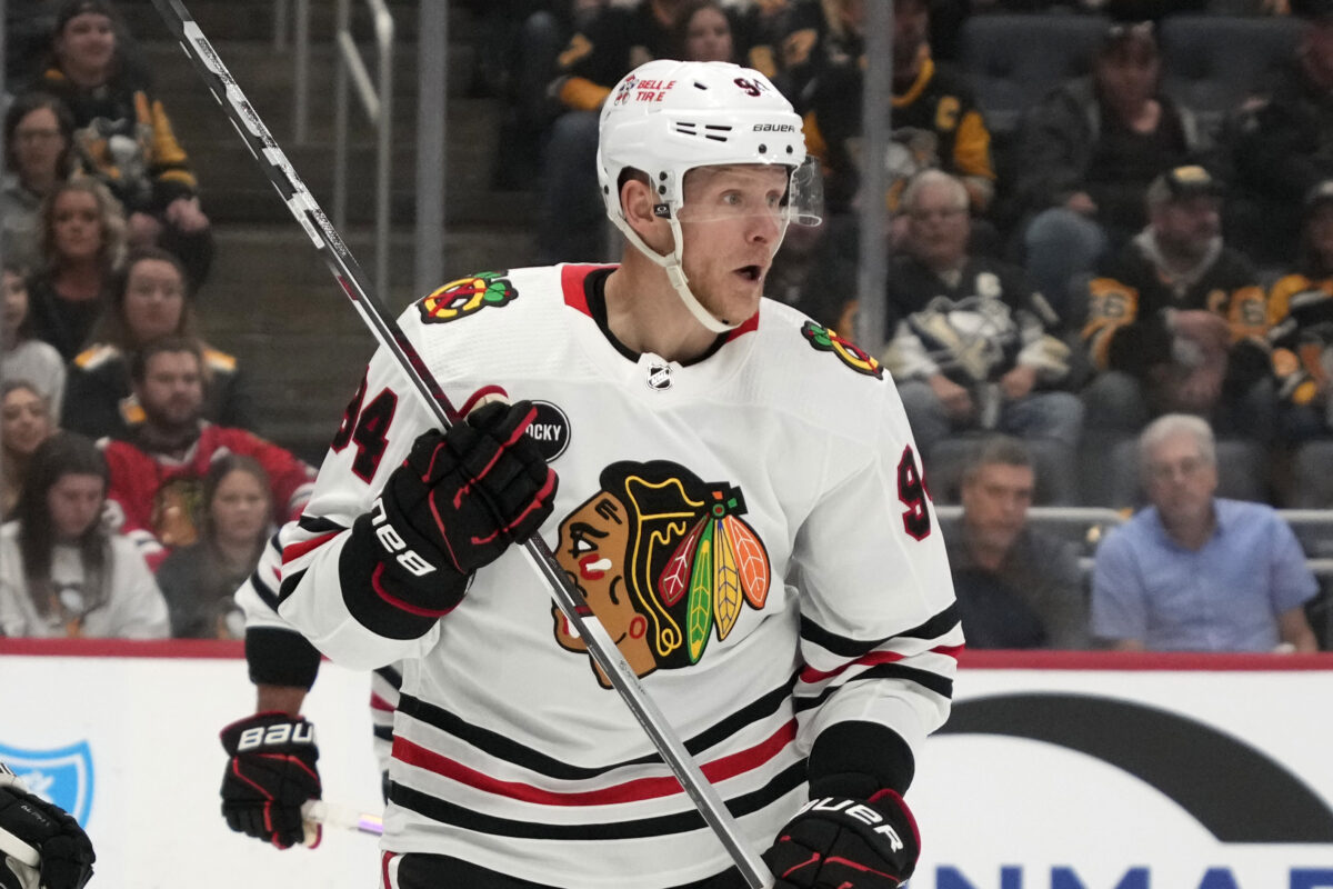 Chicago Blackhawks winger Corey Perry