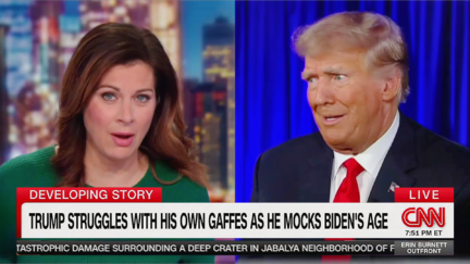 CNN Anchor Asks 'Is Trump Now The King Of Gaffes' After Rivals Attack Over String of Blunders