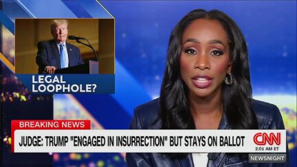 CNN's Abby Phillips Points Out Judge Said 'In Pretty Plain English' Trump 'Engaged in an Insurrection'