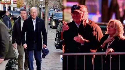 Protesters Shout 'Genocide!' At Biden As He Shops With Family And Does Christmas Tree Lighting At Vacation Spot