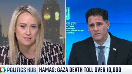 Sophy Ridge and Ron Dermer