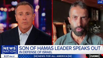 Chris Cuomo and Mosab Hassan Yousef