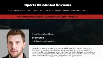 Sports Illustrated caught making fake authors for AI-generated articles