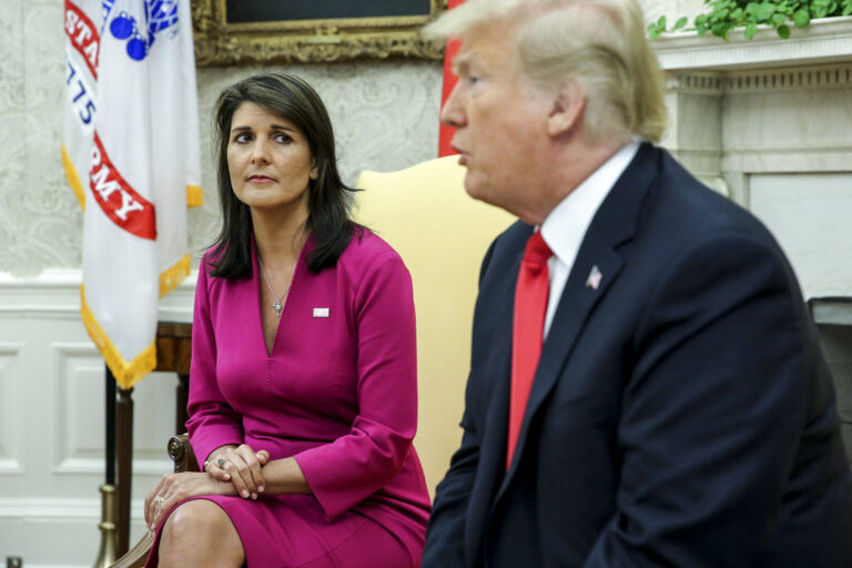 Trump Shares Conspiracy Theory That Nikki Haley Is Ineligible to Be ...