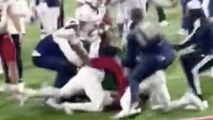 Culture of Violence: Sucker Punch Sets Off Brawl at the End of College Football Bowl Game (mediaite.com)