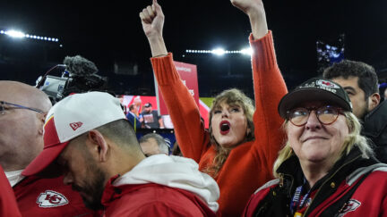 Taylor Swift celebrates Chiefs win