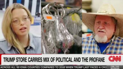 'That's Trump's Balls!' Trump Fan Stuns CNN's Elle Reeve With Testicular Swag In Trump Store