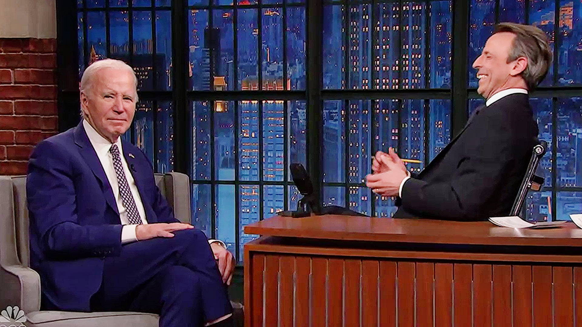 Biden’s Interview on ‘Late Night With Seth Meyers’ Sees Dip With Younger Viewers
