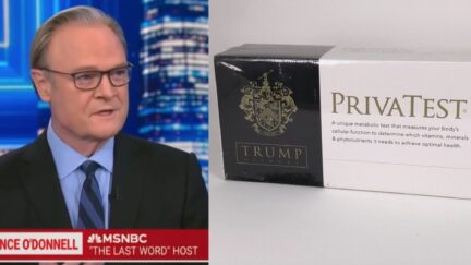 Lawrence O'Donnell reacts to Trump urine test