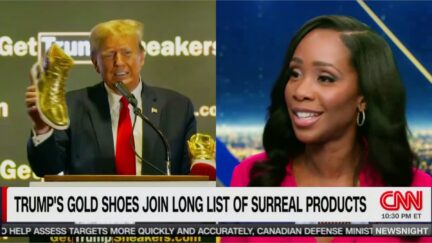 'What's Going On Here_' CNN's Abby Phillip Roasts Trump Sneakers And Parade Of 'Surreal' Trump Merch