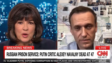 Amanpour with Navalny