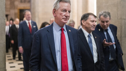 Tommy Tuberville in the Capitol for the State of the Union