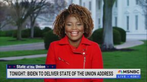 'I Don't Think You Guys Need Me!' Biden Spox Jokes Morning Joe Crew Did Her Job Teeing Up Biden Speech