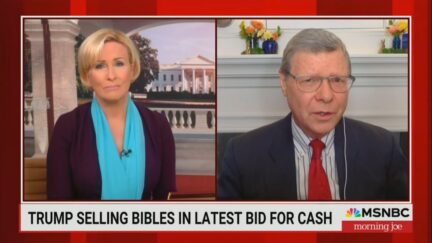 📺 MSNBC’s Charlie Sykes Cracks That Trump’s Bible Sales Could Help Him Pay For His Porn Star Trial (mediaite.com)
