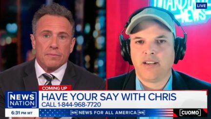 Chris Cuomo and Matt Taibbi