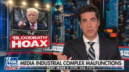 Fox’s Watters Tells Viewers, ‘When You Read the News, Assume It’s Not True’ (mediaite.com)
