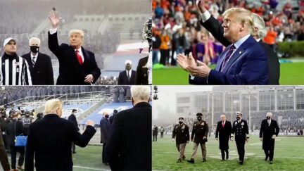 Trump Posts Totally Not Sad Self-Hype Video In Dead Of Night Of People Cheering Him Doing Slo-Mo Stuff