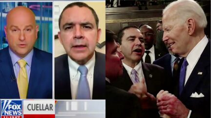 'You Were On FIRE!' Border Dem Who Torpedoed Biden On Fox News Was Caught On Hot Mic Gushing To Biden Over Border After SOTU