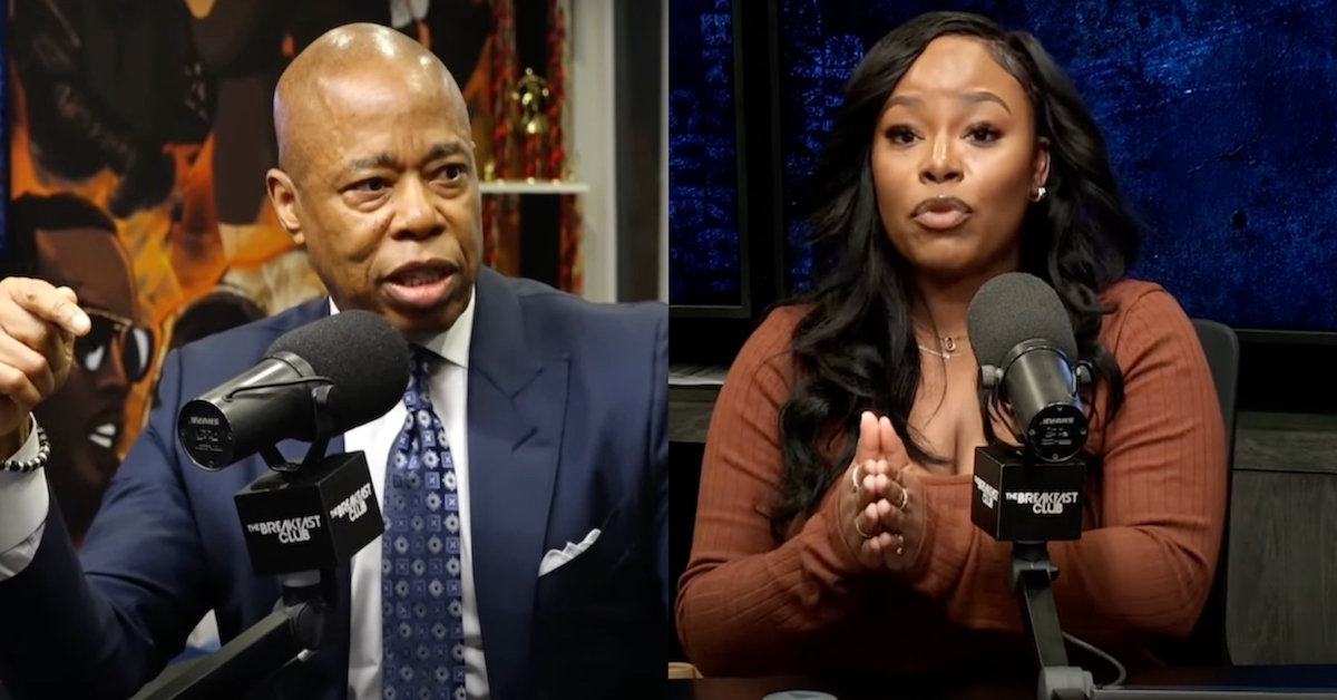 Eric Adams Interview Turns Tense